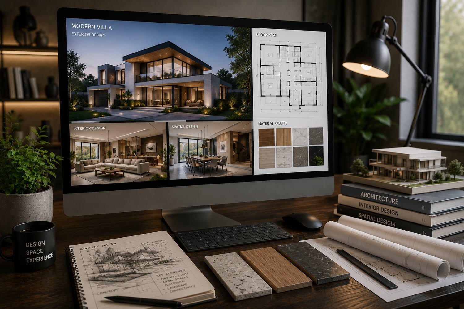 Interior, Exterior & Spatial Design